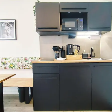 Lägenhet Design Fuer Bis Zu 4 Im 2 Og, Modern, Dachterrasse, Grill, Ruhige Lage, Plus, Wii, Lan Und Wlan