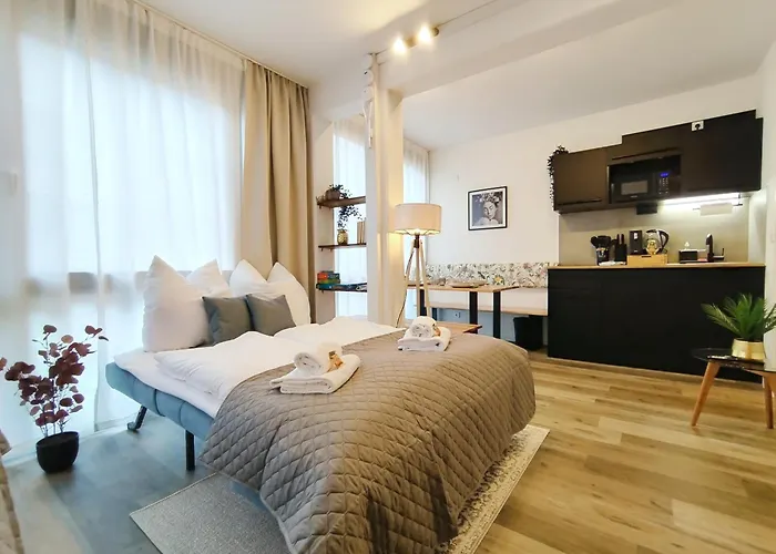 Design Fuer Bis Zu 4 Im 2 Og, Modern, Dachterrasse, Grill, Ruhige Lage, Plus, Wii, Lan Und Wlan Appartamento *