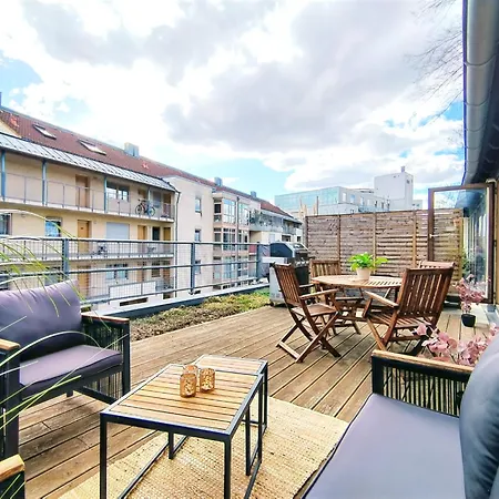 アパート Design Fuer Bis Zu 4 Im 2 Og, Modern, Dachterrasse, Grill, Ruhige Lage, Smart Tv, Wii, Lan Und Wlan *